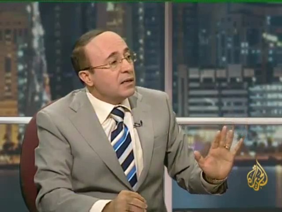 الاتجاه المعاكس  القضية الفلسطينية في ظل الثورات العربية صالح المشنوق شريف شحادة فيصل القاسم قناة الجزيرة 20.12.2011
