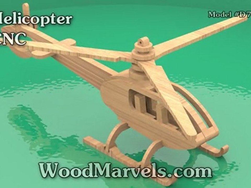 Helicopter CNC: 3D Assembly Animation (720HD)