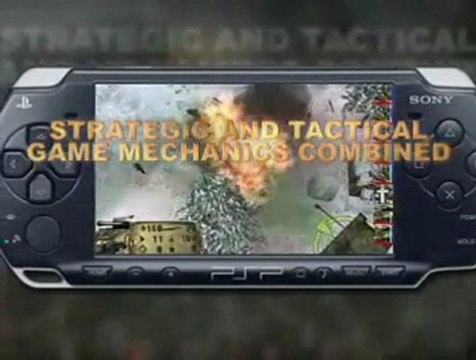 Legends of War : Patton's Campaign (PSP) - Première vidéo