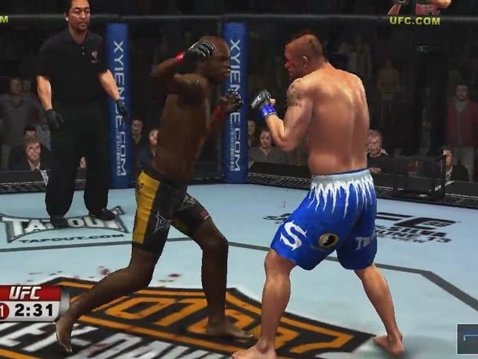 UFC 2009 Undisputed (PS3) - Silva rosse Liddell