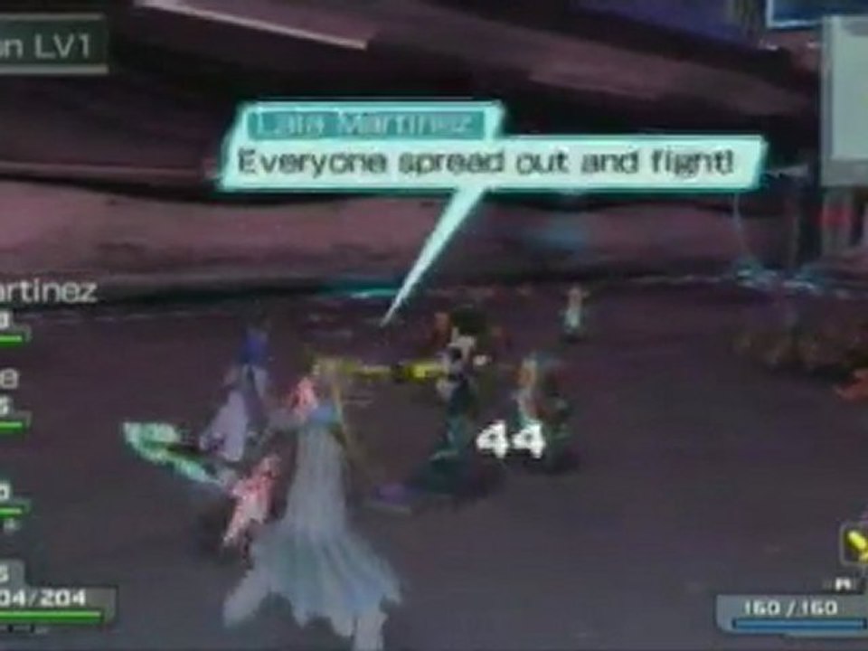 Phantasy Star Portable (PSP) - Première mission