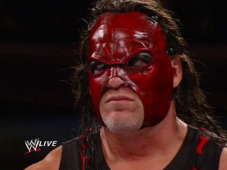 Masked Kane Attacks John Cena for the second time