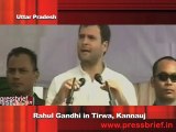 Rahul Gandhi in Tirwa, Kannauj ( U.P ) Part 1
