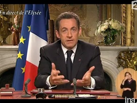 Voeux de Monsieur Nicolas Sarkozy, président de la République
