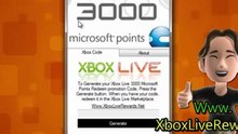 Xbox Live 3000 Microsoft Points Free Giveaway - Tutorial