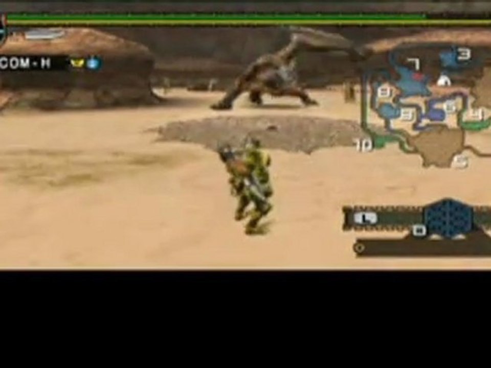 Monster Hunter Freedom Unite (PSP) - Tutorial 3 - Objets et combinaisons