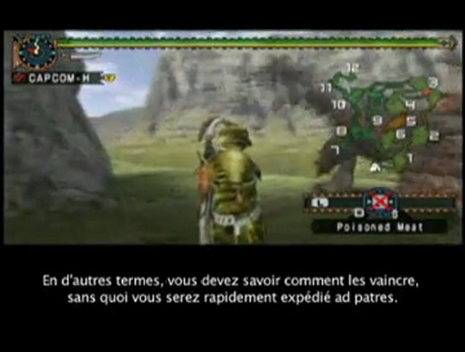 Monster Hunter Freedom Unite (PSP) - Tutorial 4 - Quêtes et stratégie