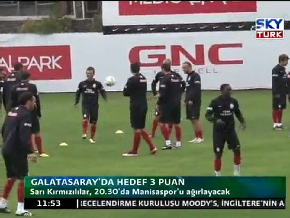 Galatasaray'da Hedef 3 Puan