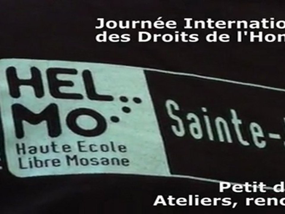 Droits de l'Homme HELMo Sainte-Julienne