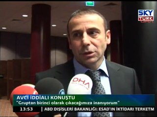 Avcı İddialı Konuştu