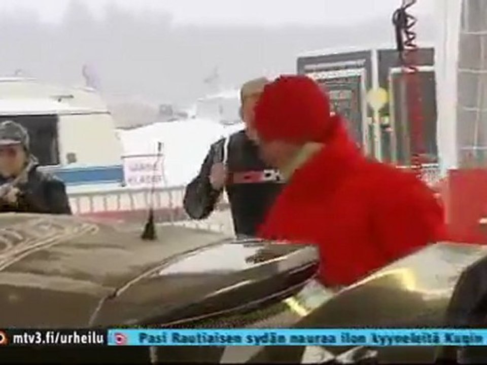 WRC Rally Sweden 2011 Kimi Räikkönen Interview MTV3