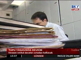 Tapu Yasasında Devrim