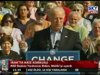 Irak'ta Kriz Korkusu