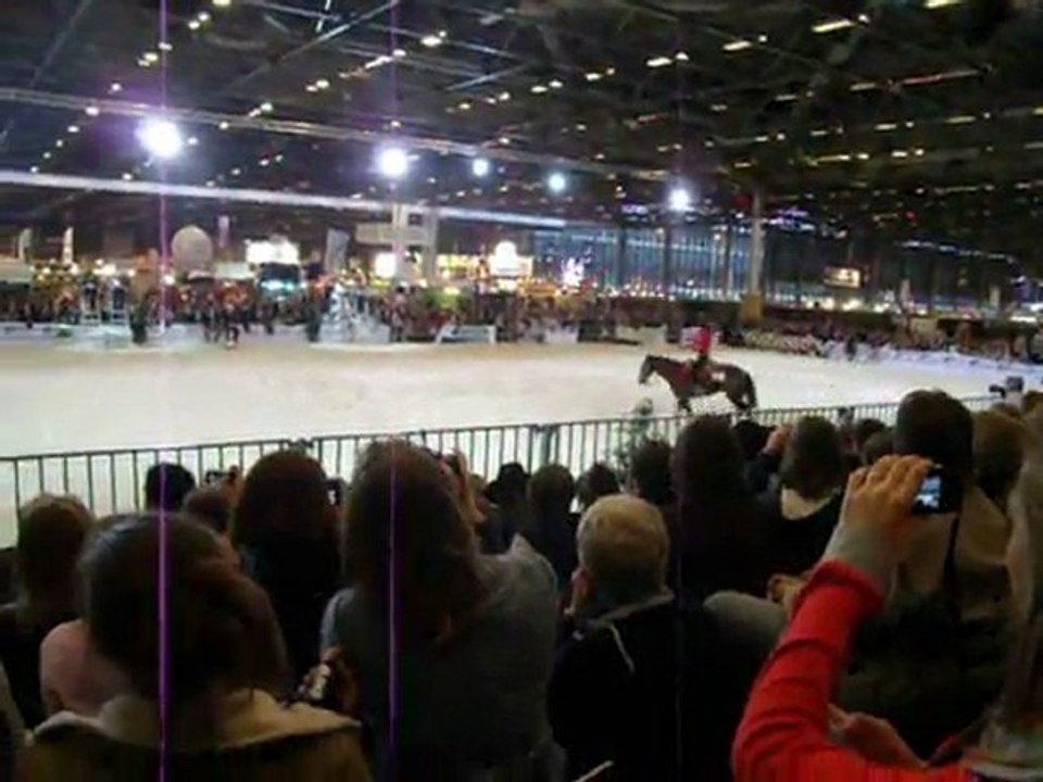 1er pattern reining salon du cheval 2011