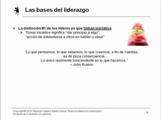 Definición de proactivo – curso de liderazgo
