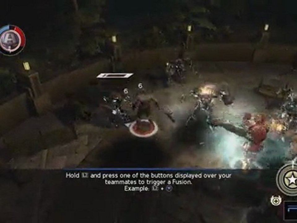 Marvel : Ultimate Alliance 2 (PS3) - Premiers combats