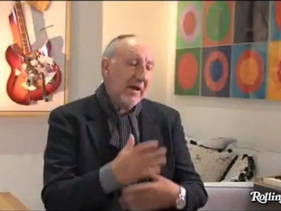 Pete Townshend on Politics in Lyrics - 2011