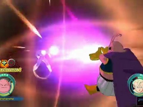 Dragon Ball : Raging Blast (PS3) - Buu vs Sangohan