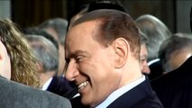 Berlusconi - Auguri di Natale al Quirinale