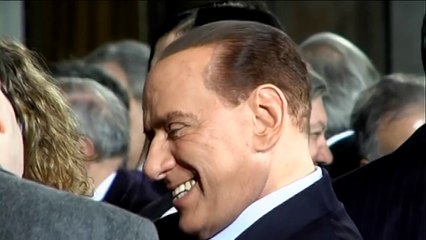 Berlusconi - Auguri di Natale al Quirinale