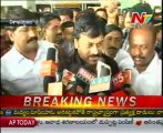 Chiru Talking To Media From Vizag Airport