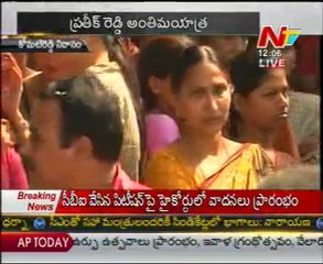 Last Journey Of Komati Reddy's Son Prathik Reddy