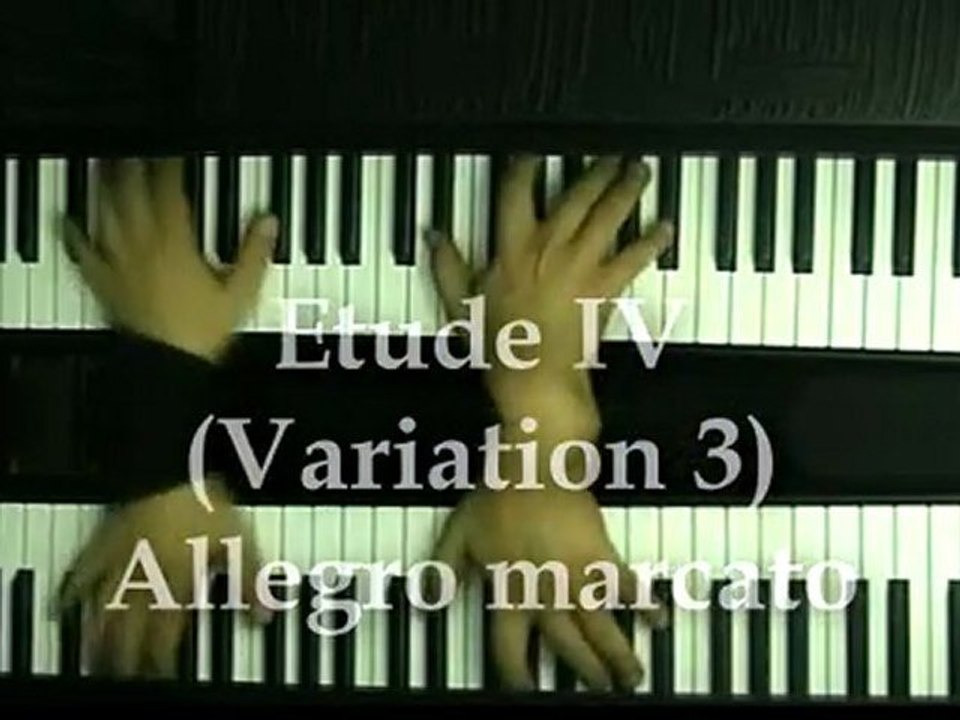 R. Schumann:Etudes Symphoniques, Op. 13 (part 1of 2) by M. Okonsar,piano