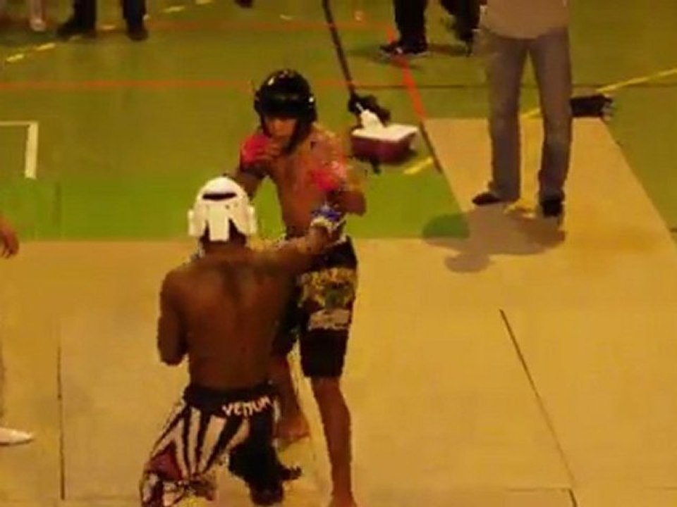 Compétition Montrouge. Jeff 3eme combat 1r