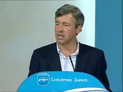 Acebes: Nos votan por nuestras ideas