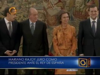 Mariano Rajoy asume como nuevo presidente de España
