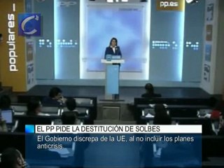 Solbes considera "exagerado" un 19% de paro, como augura la UE