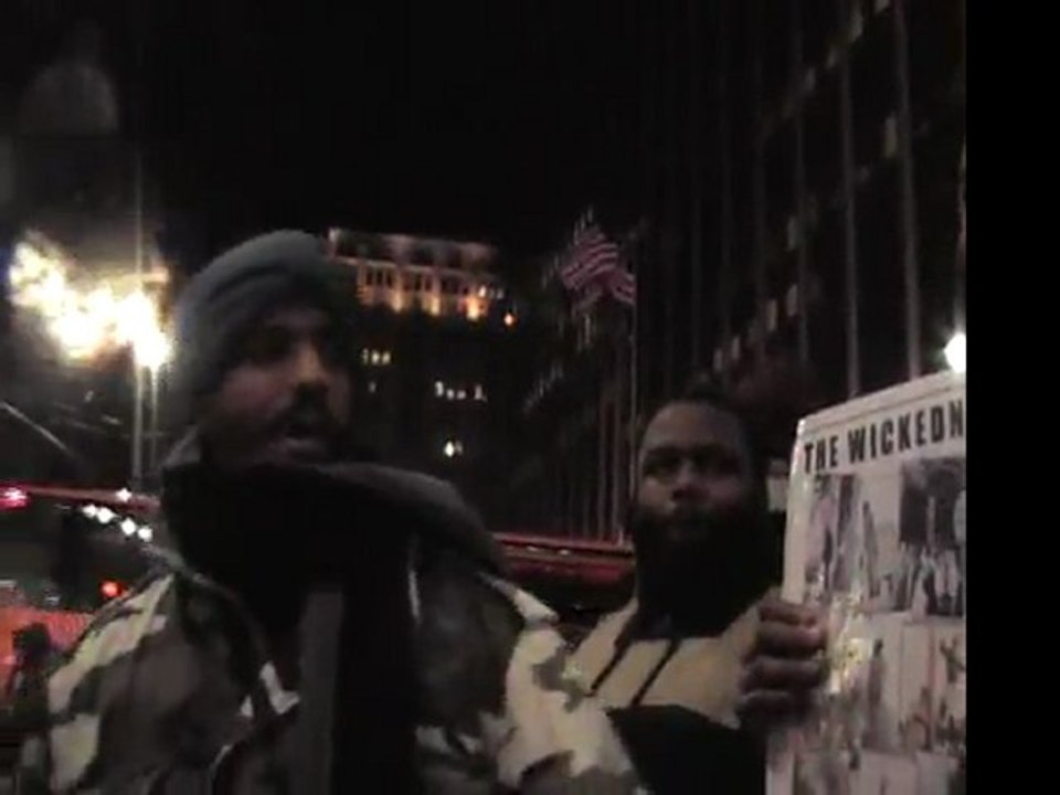 False Prophet Flees From Firey Sermon