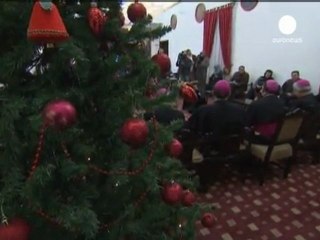 Natale: a Gerusalemme distribuiti alberi gratis