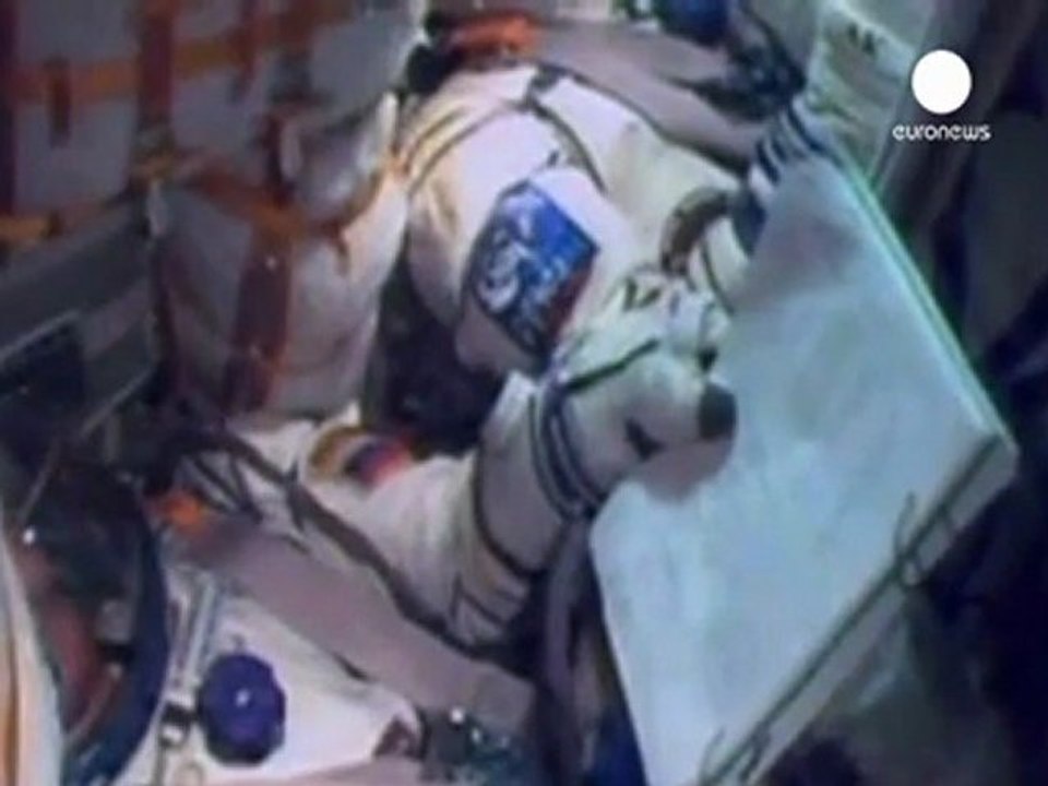Multinational Soyuz crew blasts off for ISS