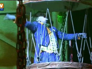 Le super héros Batman en spectacle