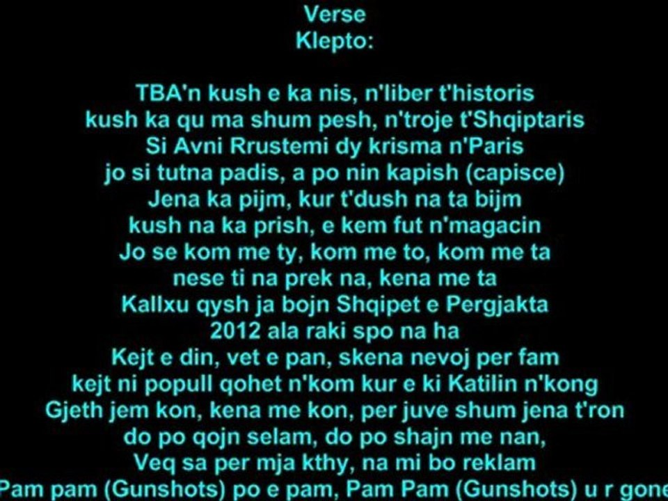 Unikkatil ft Klepto - A nive (Lyrics)