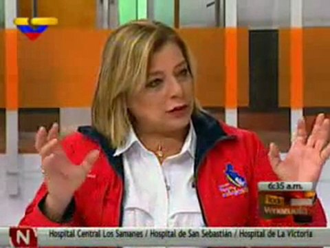 (VIDEO) Toda Venezuela Entrevista a la ministra de Salud Eugenia Sader 21.12 2011 1/2