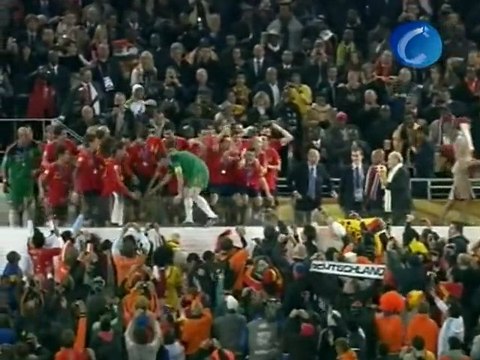 España Campeona del Mundo de Fútbol al imponerse 0-1 a Holanda