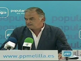 Pons acusa al Gobierno de abandonar a Melilla