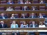 Sesión de control: Rajoy a Zapatero: ''No cambie votos por transferencias''