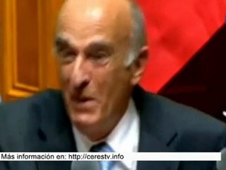 Ataque de risa del ministro de finanzas suizo