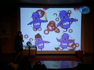 Obra de teatro para concienciar a los niños sobre el buen uso de los antibióticos