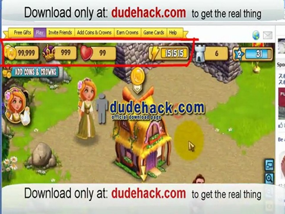 CastleVille Cheat Engine 2012 (Castleville Cheats 2012 Crowns Cheat) Free CastleVille Facebook Cheats 2012 Download