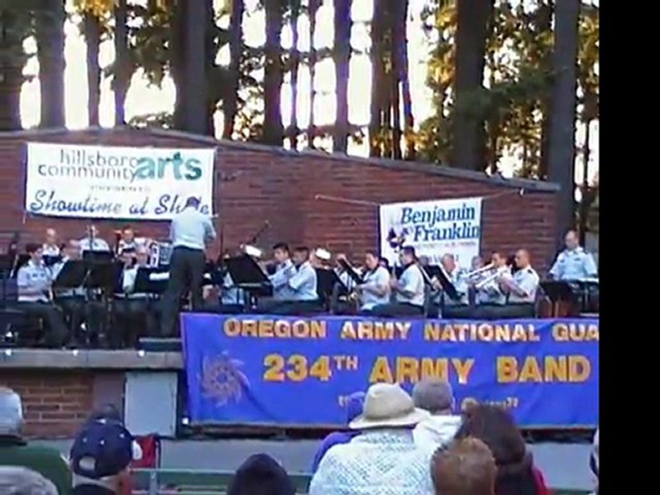 The Imperial March (Darth Vader's Theme) by John Williams performed by "Oregon's Own 234th Army Band