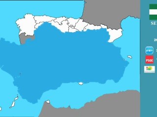 Resultados elecciones 22M en Andalucía