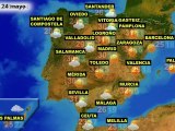 El tiempo en España por CCAA, martes 24 y miércoles 25 de mayo