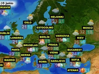 El tiempo en Europa, por países, previsión del jueves 30 de junio y el viernes 1 de julio