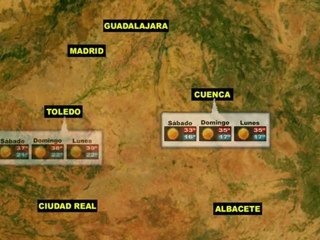 El tiempo en España por CCAA, previsión del viernes 24 al lunes 27 de junio