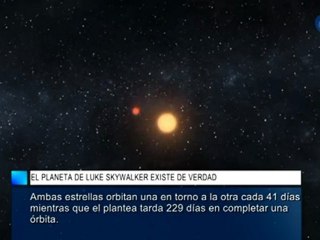 La NASA descubre un planeta que gira en torno a dos soles, como el de 'Luke Skywalker'