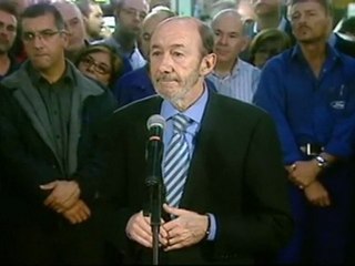 Rubalcaba: "Esta es la derrota de ETA y el triunfo de la democracia"